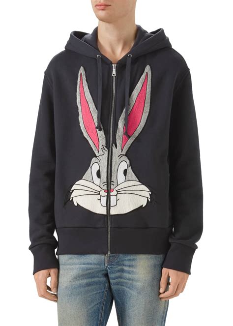 gucci garden hoodie insectz|Gucci 2018 Bugs Bunny Hoodie .